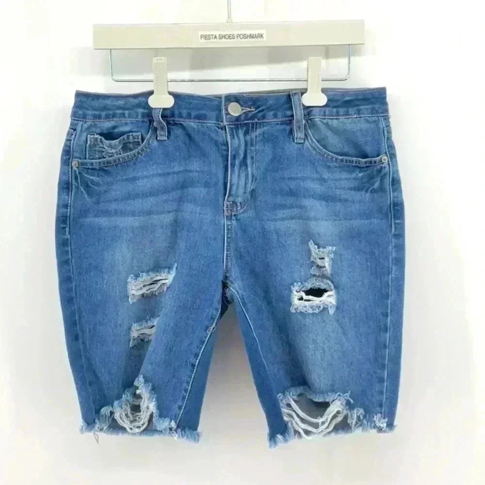 DENIM  SHORT